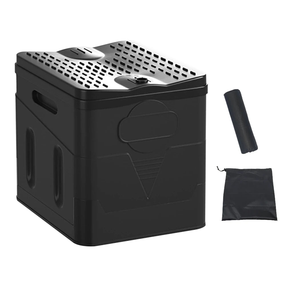 Portable Outdoor Folding Toilet Multifunction Travel Supplies