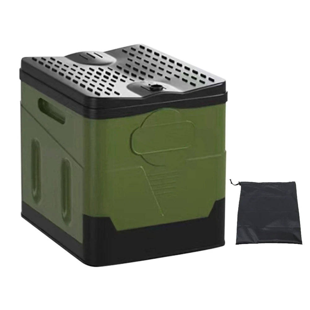 Portable Outdoor Folding Toilet Multifunction Travel Supplies