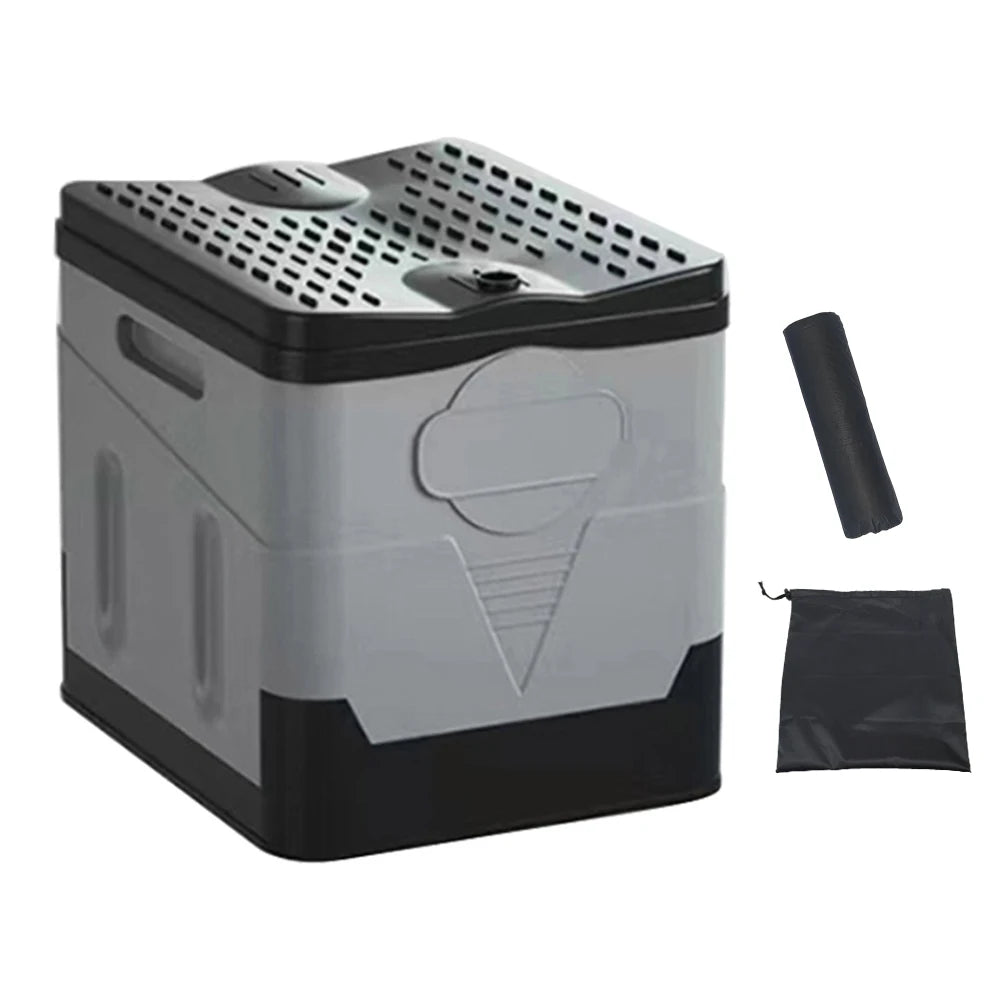 Portable Outdoor Folding Toilet Multifunction Travel Supplies